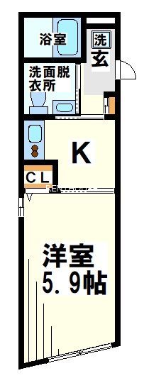 エクシア府中  間取り