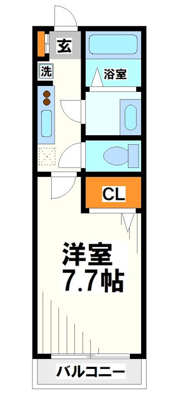 リブリ菊野台  間取り