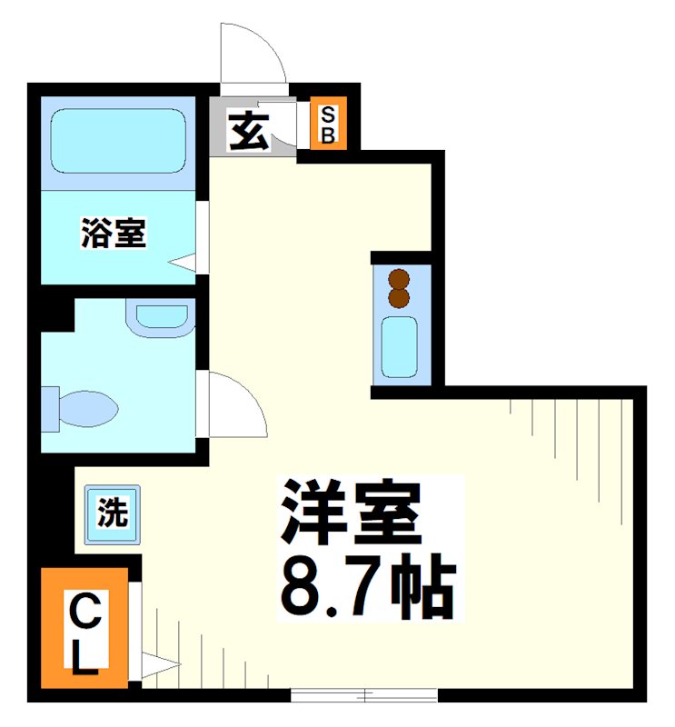 Cerisier Chofu  間取り