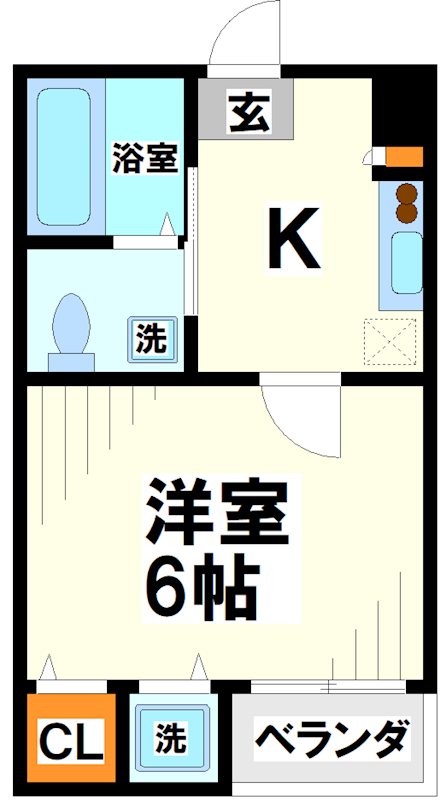 ヴィラくすのき  間取り