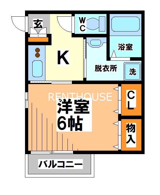 シャルムソネット  間取り
