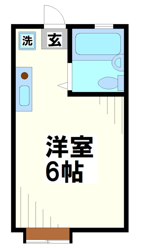 アルカディア調布  間取り