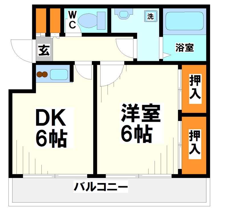 多摩川ビレッヂ 間取り