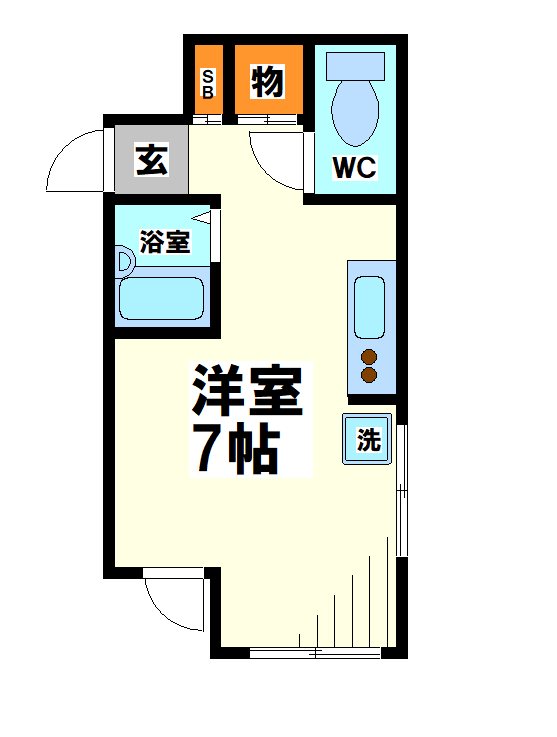多摩川ビレッヂ 間取り