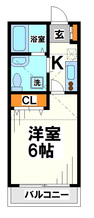 NSGATEつつじヶ丘  間取り