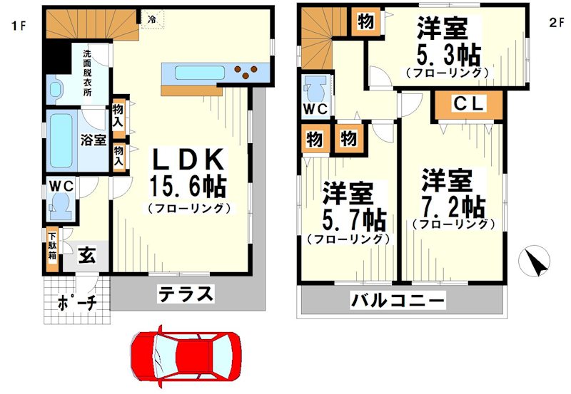 深大寺東町戸建【当店限定物件】  間取り