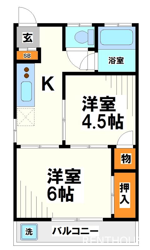 第1小幸荘  間取り