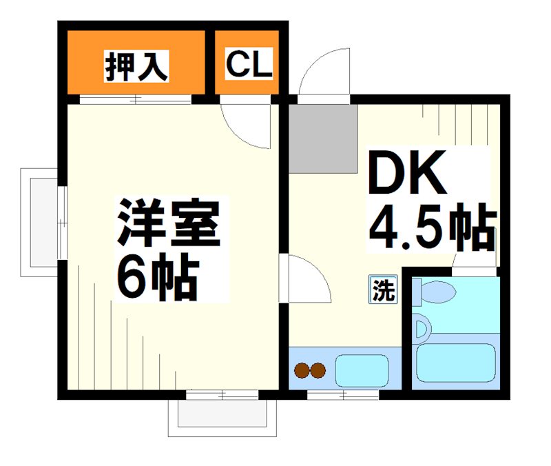 青雲荘   間取り