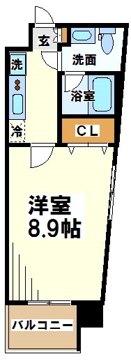 ZOOM調布    間取り