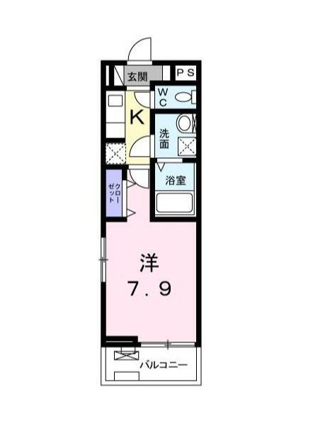 グラスフィールド  間取り