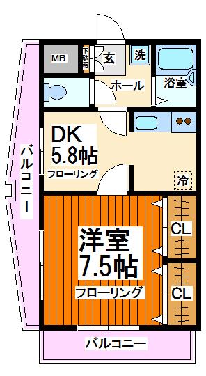 エステートハイム -当店専任物件- 間取り
