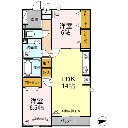 Laffinage    間取り
