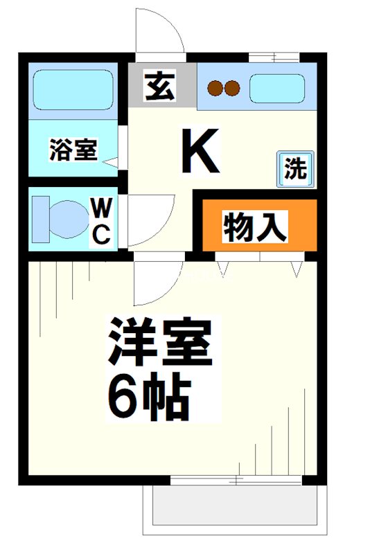 フラットハウス  間取り