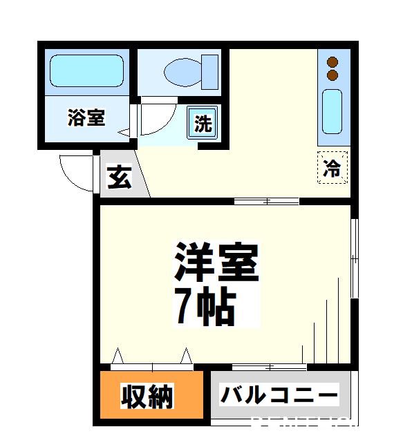 シャトル調布ヶ丘   間取り