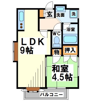 リオファーム1987   間取り