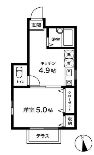 アイ・コーポラス  間取り