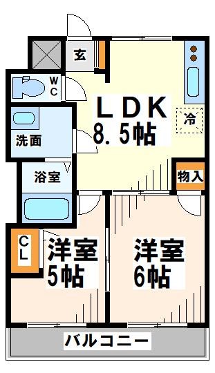 ことぶきマンション  間取り