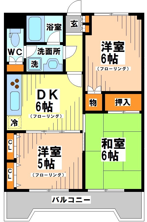 マンションカンギン 間取り