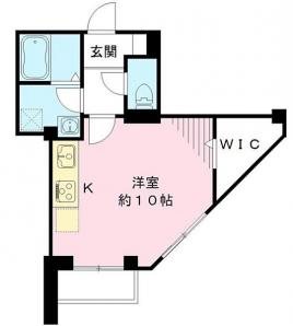 シャンポール調布  間取り