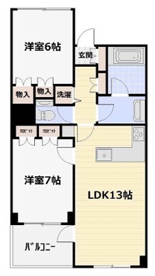 ボナールつつじヶ丘    間取り