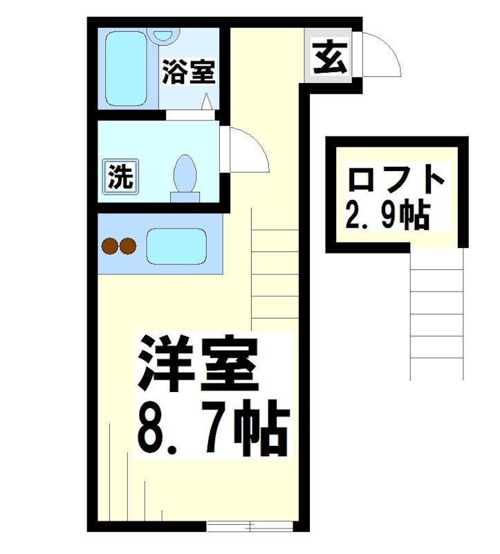 サイドパーク白糸台  間取り