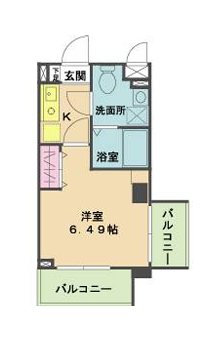 レスポワール多摩川   間取り図