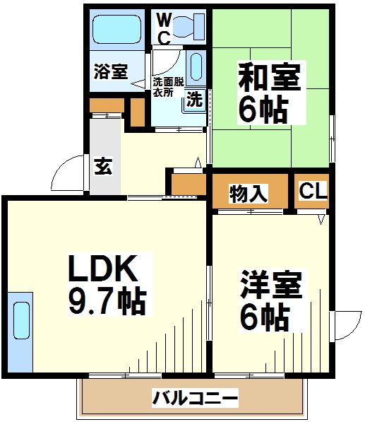 カサベルデＳ 間取り