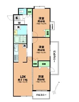 カッサフォルテ 間取り