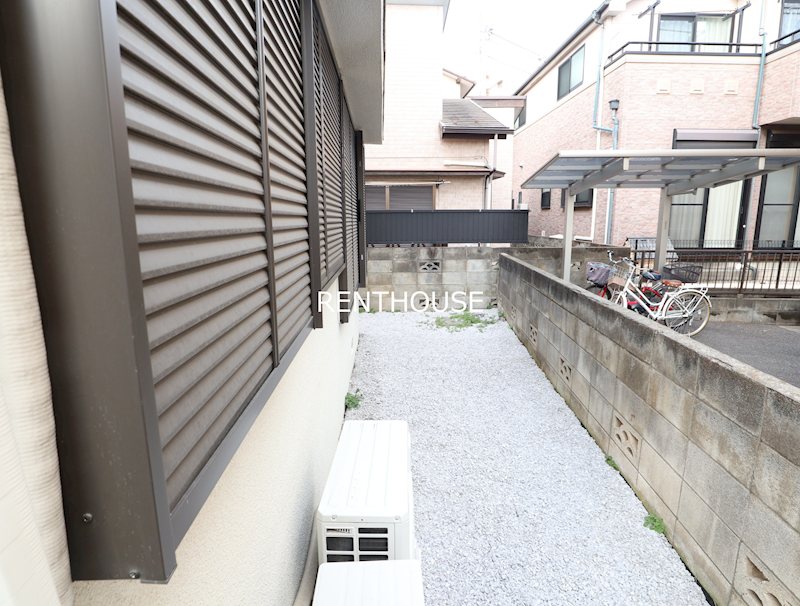 白糸台貸家  ベランダ