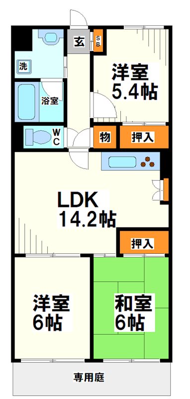 藤和つつじヶ丘コープ 間取り