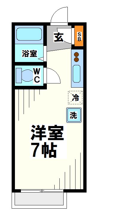 コーポ吉沢  間取り