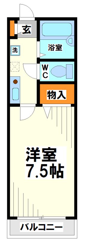 ベルメゾン彩  間取り