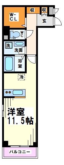 レーヴェスチュエール Reve EstuaireⅦ  間取り