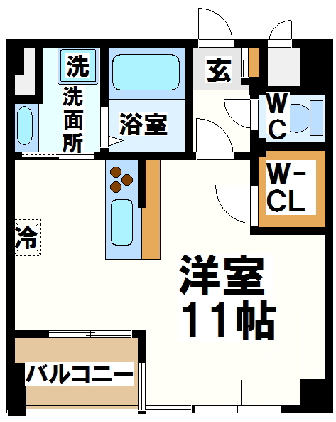 ラフィネール  間取り