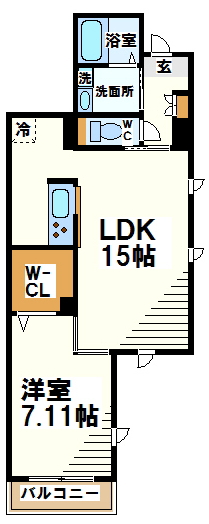 アンシャンテ  間取り