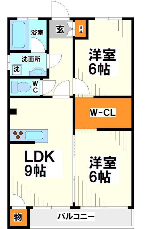 第1ドリームハイツ 間取り