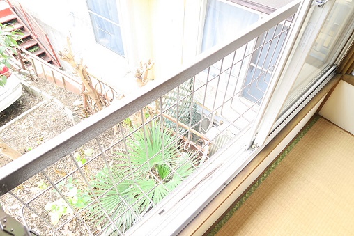 蓮井貸家   ベランダ