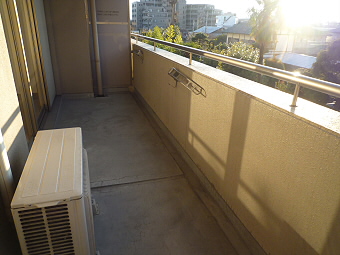 調布パークハウス     ベランダ