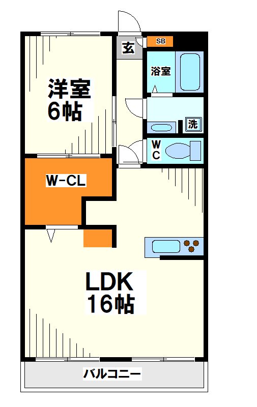 センターヴィレッジ  間取り