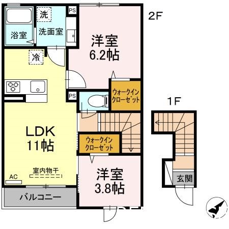 エクセリア調布    間取り