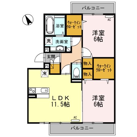 Elysion west  間取り