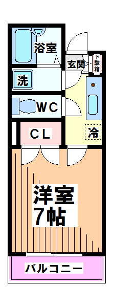 ロジェ高井戸弐番館  間取り