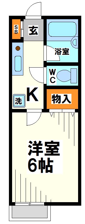 プティメゾンK＆K  間取り
