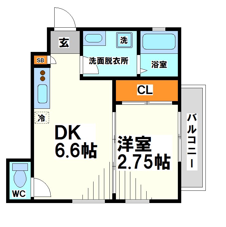 ライズガーデンA  間取り