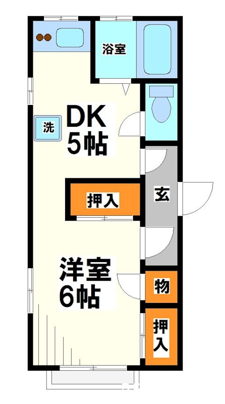 青雲荘   間取り