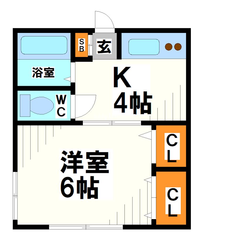青雲荘   間取り