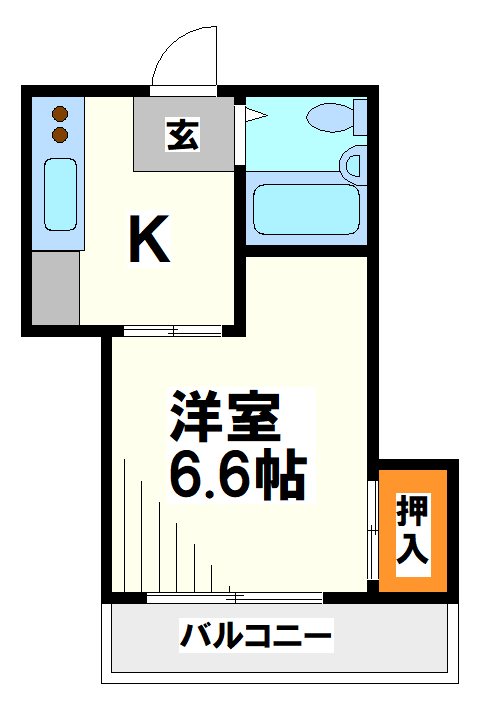 アプリコット調布   間取り