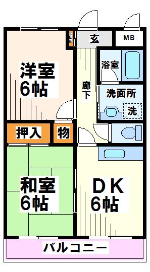 ヴィラ増田 間取り