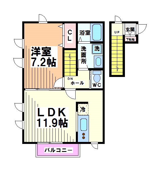 パインクリーク浜田山  間取り