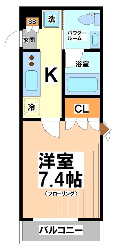 リュゼ桜上水 間取り